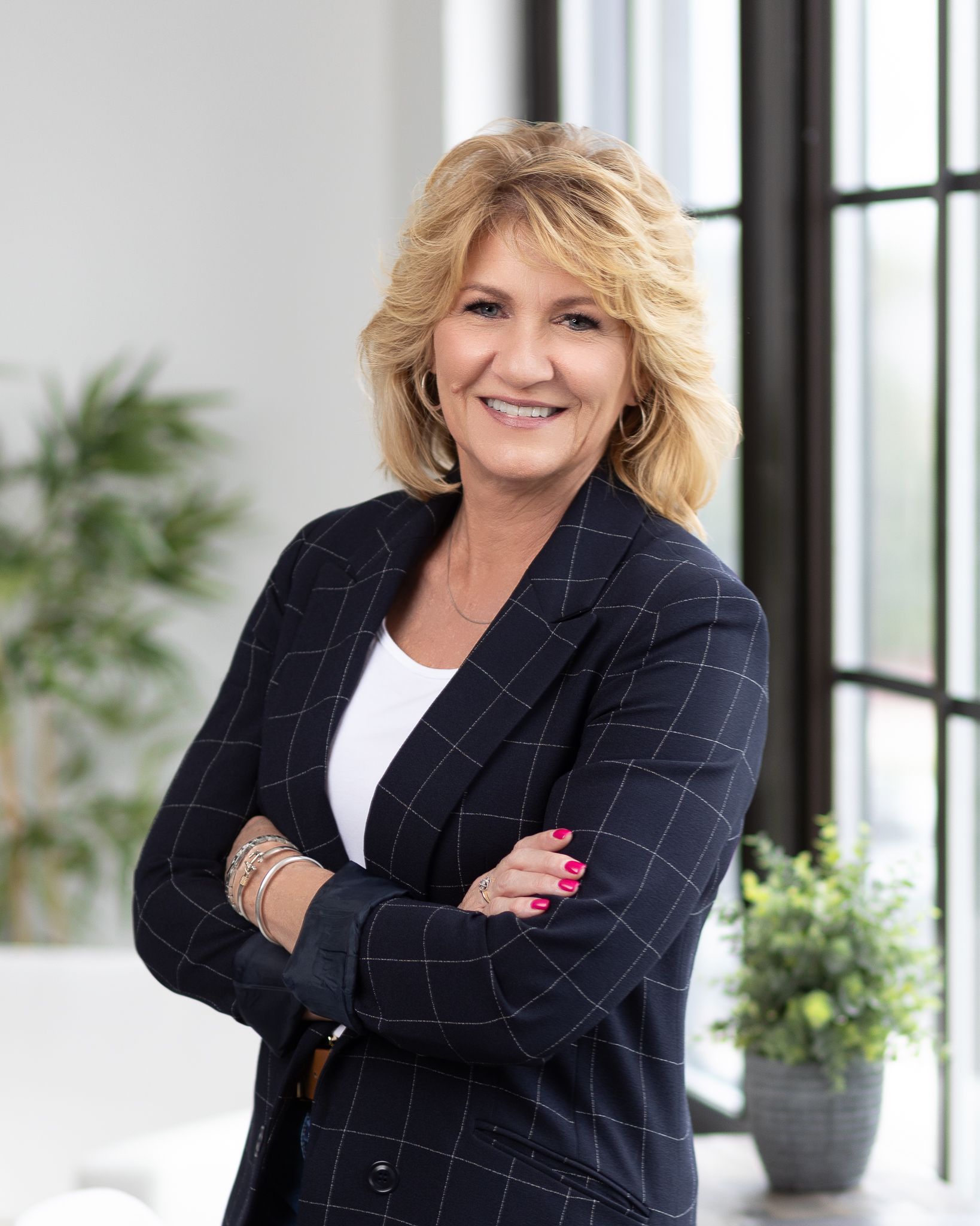 Real estate agent Lisa Lally in Manchester